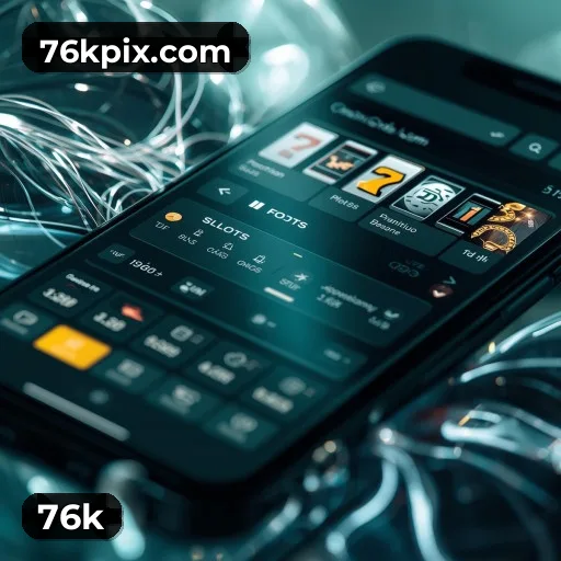 Aplicativo móvel 76k para iOS e Android